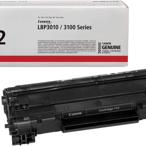 Canon 712 Laser Toner Cartridge - Black