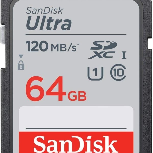 64GB SanDisk Ultra SDXC UHS-I Memory Card